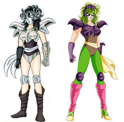 Saint Seiya Ikki Saint Cloth Purple Shoes Cosplay Boots