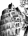 Torre de Babel en el manga de Saint Seiya.