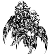 Phantasos real (izquierda) y forma ilusoria (derecha).