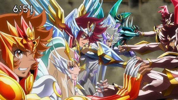 Saint Seiya Ômega: novas imagens dos personagens Soma e Yuna! - Os