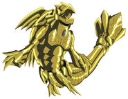 Armadura de ouro de Peixes trajada por Albafica em Saint Seiya: The Lost Canvas