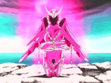 Shun veste, pela primeira vez, a Armadura de Andrômeda.