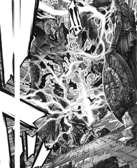 Cronos é atingido por Saga.