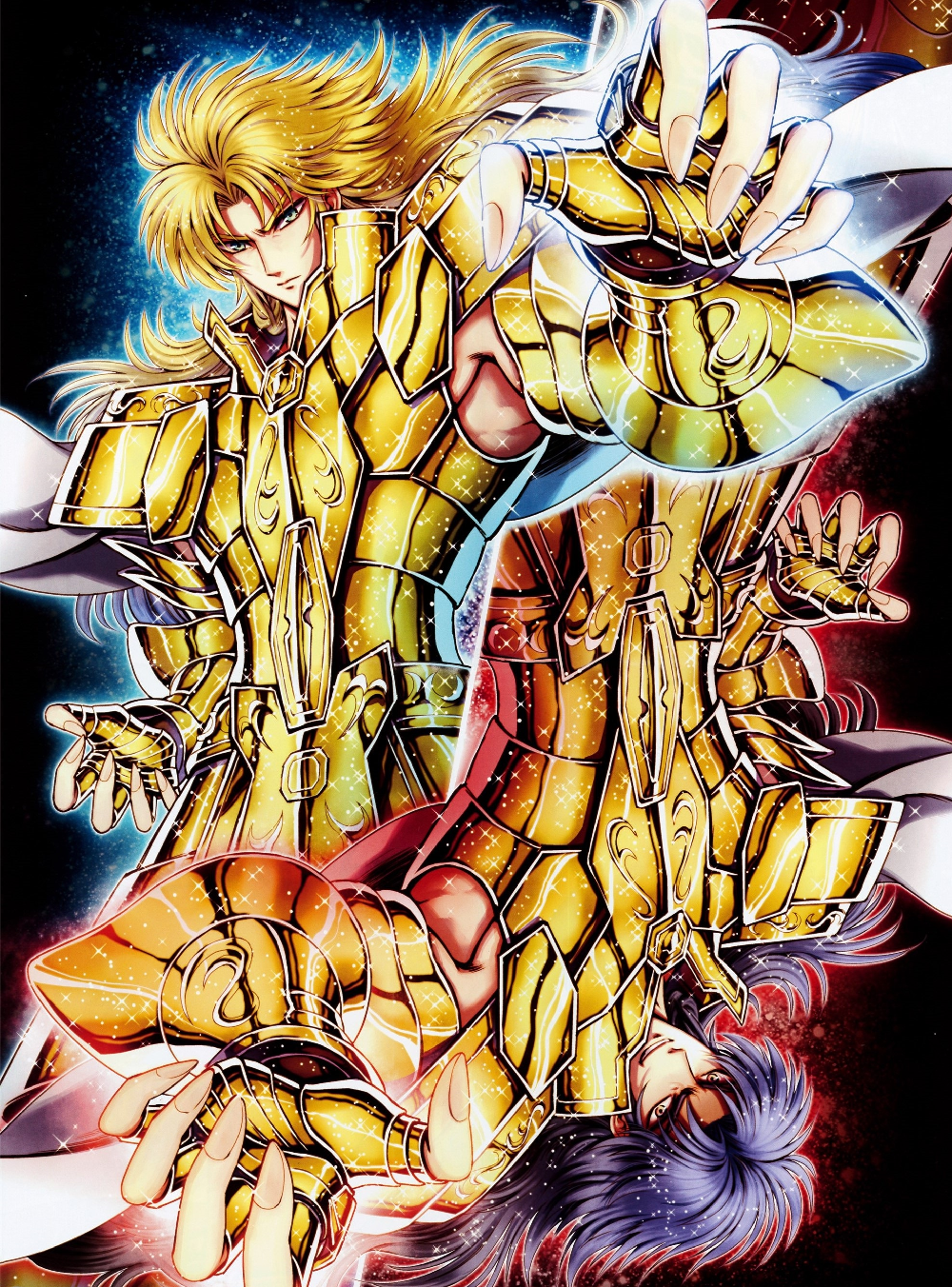 Saga de Gemeos Cavaleiros do Zodiaco Saint Seiya Soul of Gold