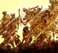 Os Doze Cavaleiros de Ouro se reúnem pela última vez