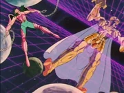 Shun é atingido pela Outra Dimensão.