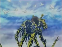 Shion e Dohko no final da Guerra Santa contra Hades.