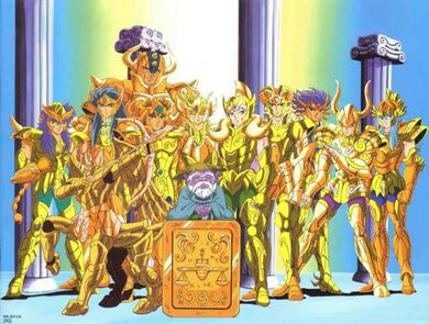 Saint Seiya Anime Heroes Kit Cavaleiros de Ouro