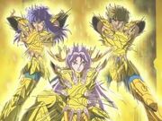 ,  e  utilizam a técnica Exclamação de Atena.