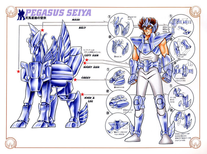 Armadura de Pégaso, Saint Seiya Wiki, FANDOM powered by Wikia