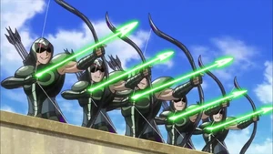 Soldados verdes - exército de Titan