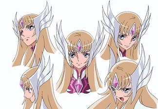 Rosto Yuna de Águia (Armadura Renascida).