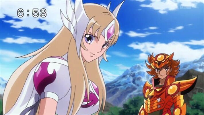 Saint Seiya Ômega: novas imagens dos personagens Soma e Yuna! - Os