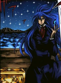 Aspros ao destruir totalmente o selo de Atena.