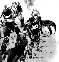 A promessa de honra dos três.