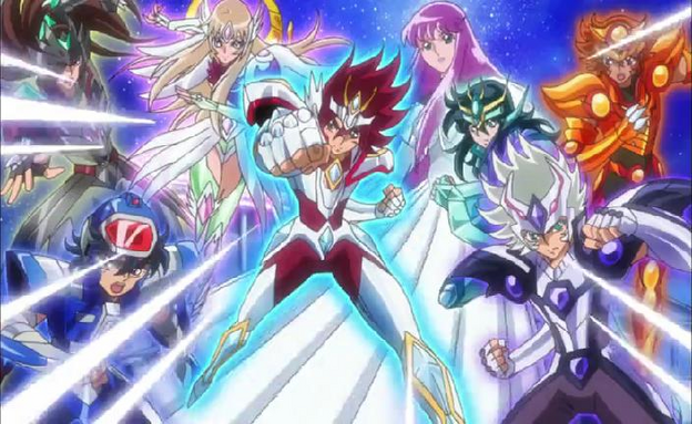 Saint Seiya Omega – Ikki de Fênix dando lição de moral A Ave Imortal! Ikki  de Fênix Retorna 