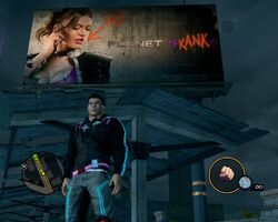 Planet Saints billboard vandalised as Planet Skank