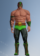 Killbane - wrestler - character model in Saints Row IV