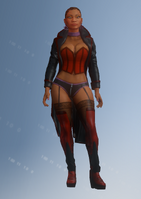 Morningstar - Zoey - character model in Saints Row IV