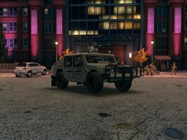 Bulldog - Military with Turret variant - front right in Saints Row The Third