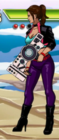 Shaundi with Dubstep Gun in Divekick