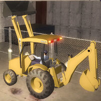 Backhoe - Crowd Up variant - rear left in Saints Row 2