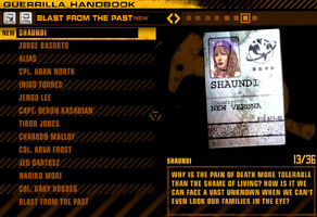 Shaundi Red Faction Guerrilla radio tag