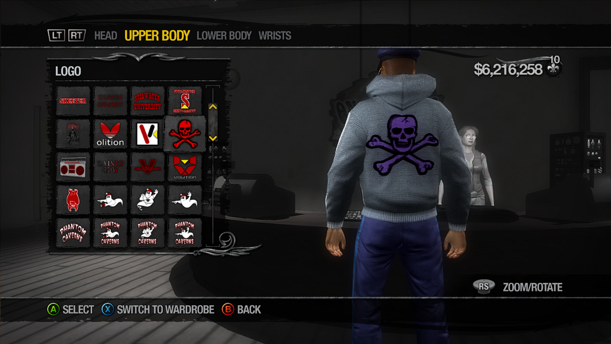 Saints row shop 3 clothing stores