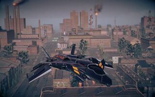 Cyrus' VTOL in Saints Row IV