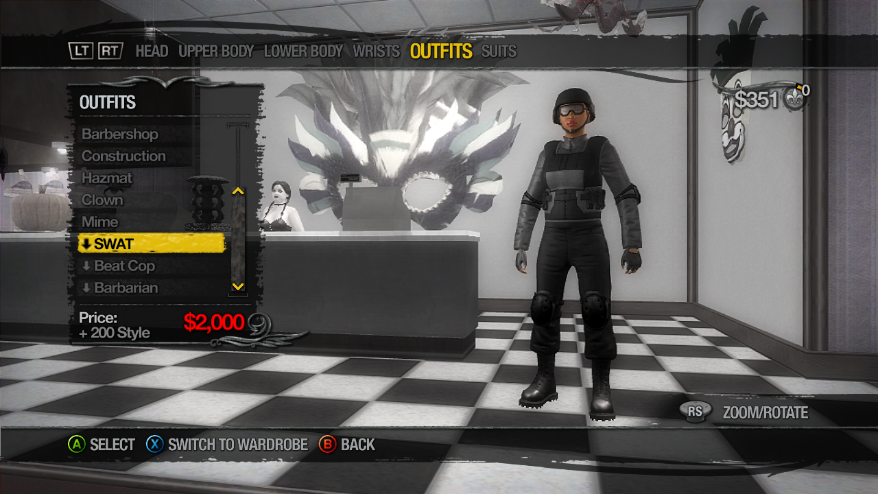 saints row 2 all clothes gamesave saints row 2 all clothes gamesave