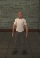 Mime - male white generic - character model in Saints Row 2