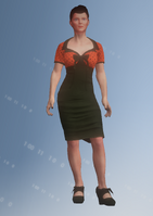 50s ped female - character model in Saints Row IV