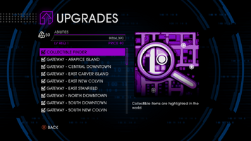 Upgrades menu in Saints Row IV - Page 1 of Abilities