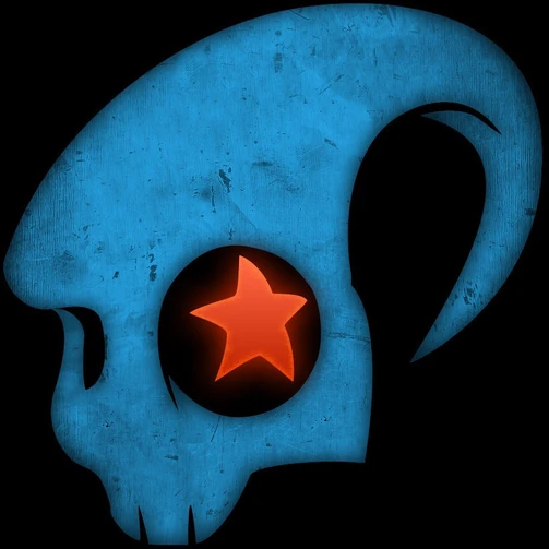 The Decker's Skull Logo
