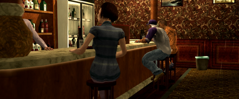 Kanto Connection - Pierce and Playa sitting at bar