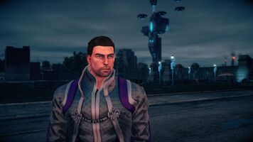 Playa in the Sim Suit in Saints Row IV