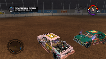 Demolition Derby in Saints Row - Wreck 3 cars to win