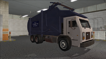 Saints Row variants - Stilwater Municipal - Garbage Truck - front right