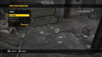 Prison Lighthouse - Crib Customization - Table - No Table