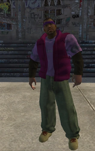 Saints male CutsceneKilla - Lc03 - character model in Saints Row