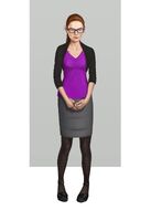 Kinzie Kensington Saints Row IV Concept Art - final colour