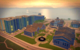 Stilwater University - aerial view