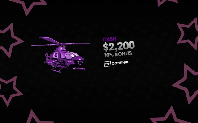 Heli Assault cash in Saints Row: The Third