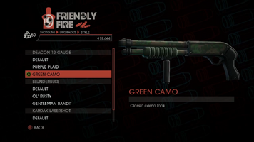 Weapon - Shotguns - Pump-Action Shotgun - Deacon 12-Gauge - Green Camo