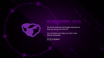 Stomp Element Rock unlocked