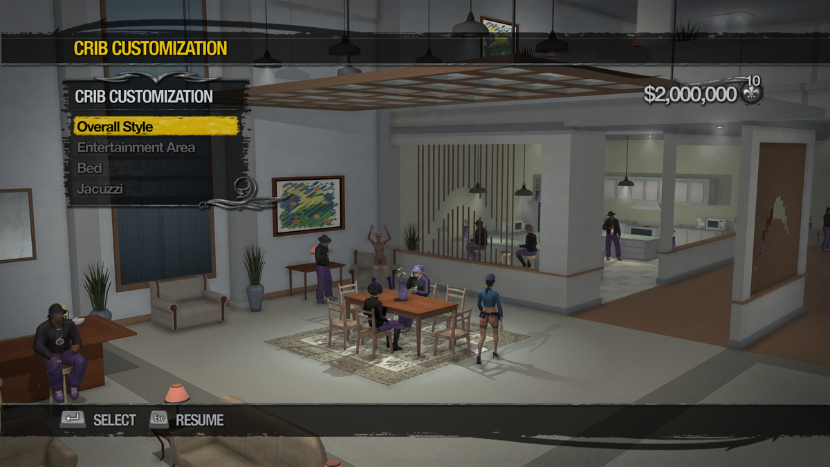 Crib Customization Saints Row Wiki Fandom