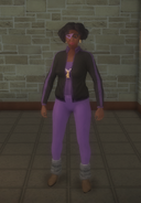 Gang Customization - 80s - female lieutenant - black