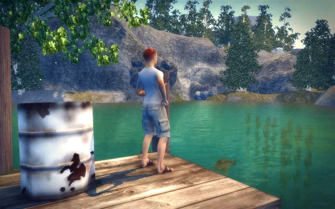 Pleasant View in Saints Row 2 - fisherman