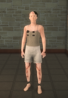 Broken NPC - MF logotest - character model in Saints Row 2