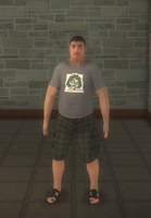 Beach male - asian generic - character model in Saints Row 2